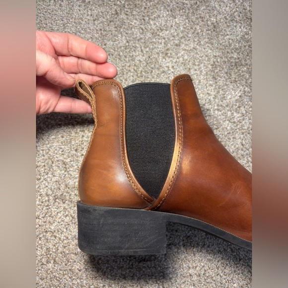 Steve Madden Women's Audience Cognac Brown Chelsea Boots Size 9 - Picture 6 of 11